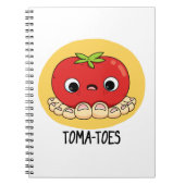 Toma-toes Funny Tomato met Ton Pun Notitieboek (Voorkant)