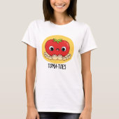 Toma-toes Funny Tomato met Ton Pun T-shirt (Voorkant)