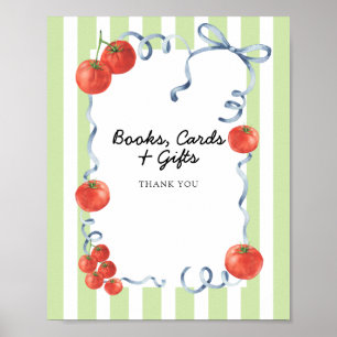 Tomaat Baby shower Boeken, Kaarten, Cadeaus Poster
