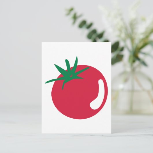 tomaat briefkaart (Staand voorkant)