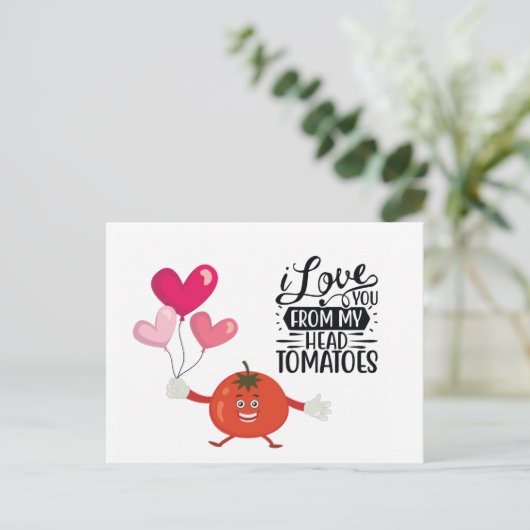 Tomaat Briefkaart (Staand voorkant)