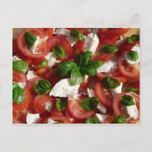 Tomaat en Mozzarella Salade Briefkaart