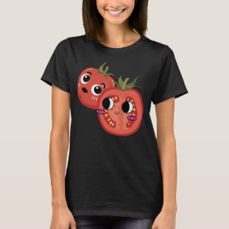Tomaat in ontzag  t-shirt
