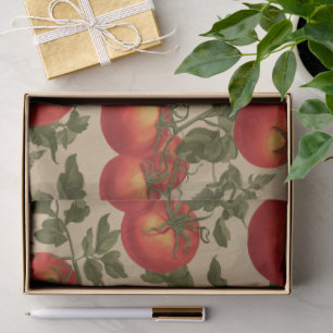 Tomaat in Vintage Stijl Tissuepapier