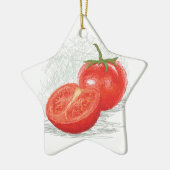 tomaat keramisch ornament (Links)