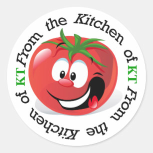 Tomaat Keuken Sticker - SRF