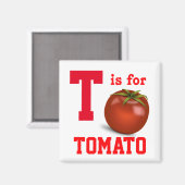 tomaat magneet (Voorkant / Achterkant)