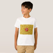 Tomaat met fusilli pasta t-shirt (Voorkant volledig)