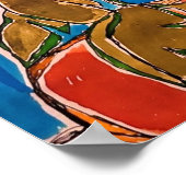 Tomaat Plant, Kunstprint Poster (Hoek)