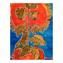 Tomaat Plant, Kunstprint