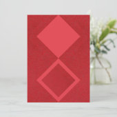 Tomaat Red Diamond Duo Plat Kaart – Aanpasbaar (Staand voorkant)