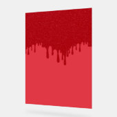 Tomaat Red Drip Acryl Welkomstbord – Aanpassen Acryl Bord (Hoek)