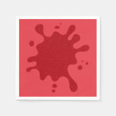 Tomaat Red Splash Bulk Cocktail servetten (Custom) (Voorkant)