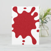 Tomaat Red Splash Flat Menu – Aanpasbaar (Staand voorkant)