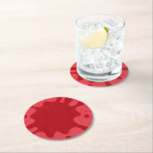 Tomaat Rode Spill Art Douane Onderzetters (Insitu)