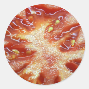 tomaat ronde sticker