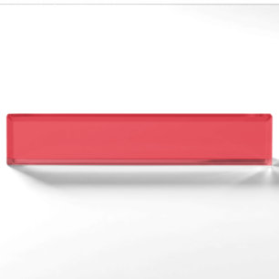Tomaat Rood Aangepaste Desk naamplaat Naambordje