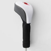 Tomaat Rood Aangepaste Driver Head Cover (Schuin)