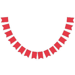 Tomaat Rood Custom Bunting Banner