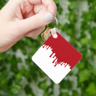 Tomaat Rood Drip Sleutelhanger – Blood & Frost Edi