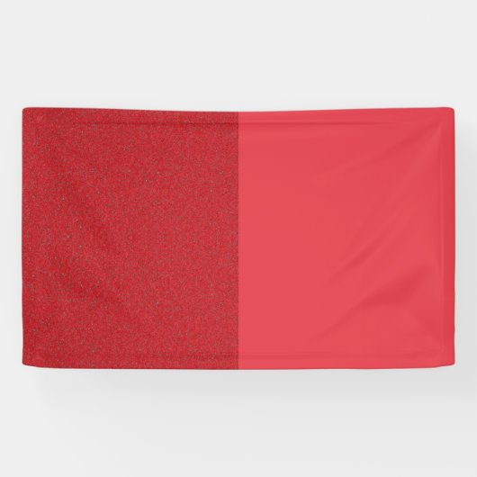 Tomaat Rood Duo Textuur Aangepaste Banner (Horizontaal)