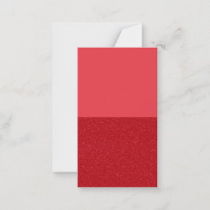 Tomaat Rood Glitter Gespleten Vlakte Notitiekaart Notitiekaartje