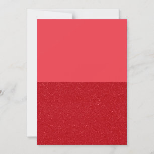 Tomaat Rood Glitter Onderkant Magneet – Aanpasbaar Magnetische Uitnodiging
