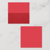 Tomaat Rood Horizon Split Behuizing Kaart (Aangepa (Voorkant / Achterkant)