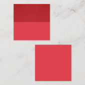 Tomaat Rood Horizon Split Behuizing Kaart (Aangepa (Voorkant / Achterkant)