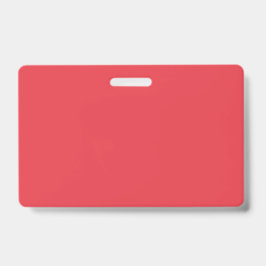 Tomaat Rood Naamlabel op Maat Badge