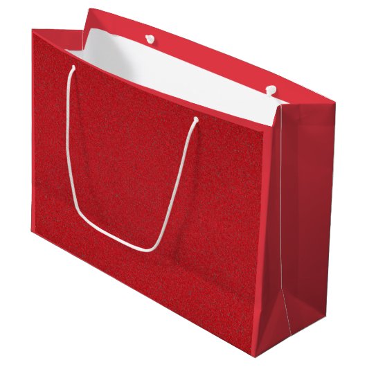 Tomaat Rood Noise‐Effect Cadeautas (Groot) - Op Ma (Voorkant Gekanteld)