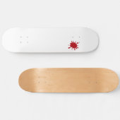 Tomaat Rood Spat Custom Skateboard (Horizontaal)