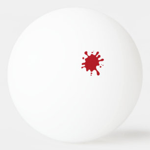 Tomaat Rood Spat Ping-Pong Bal – Aanpasbaar Pingpongbal