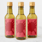 Tomaat Rood Spetter Aangepast Fles Etiket (Flessen)