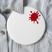 Tomaat Rood Spetter Aangepaste Knop Ronde Button 6,0 Cm (In situ)