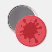 Tomaat Rood Splat Aangepaste magneet (Voorkant / Achterkant)