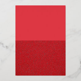 Tomaat Rood Split Folie Uitnodigingskaart – Aanpas Uitnodiging