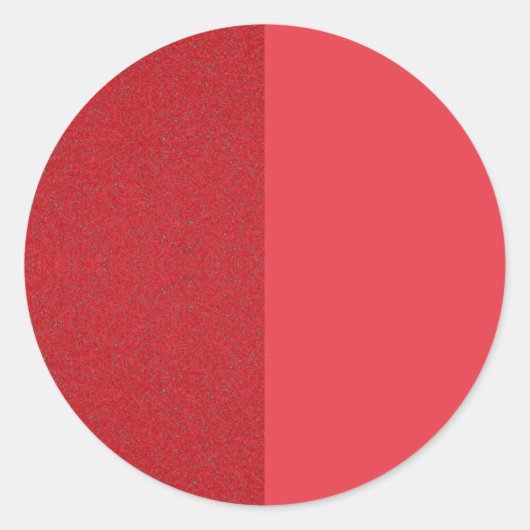 Tomaat Rood Split Textuur Sticker – Aanpasbaar (Voorkant)