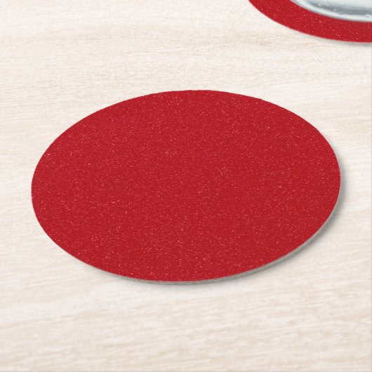 Tomaat Rood Statische Ruis Aangepaste Onderzetter (Gebogen)