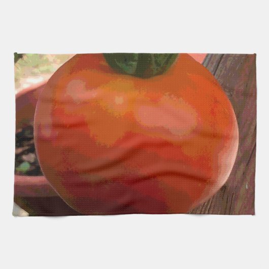Tomaat Rood Theedoek (Horizontaal)