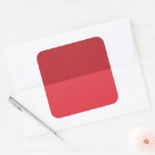 Tomaat Rood Tweekleurige Vinyl Sticker – Aanpasbaa (Envelop)