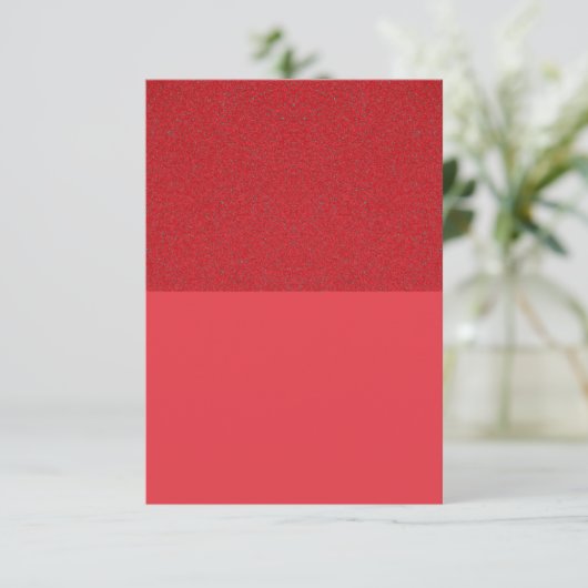 Tomaat rood uitnodigen – getextureerde top, matte  kaart (Staand voorkant)