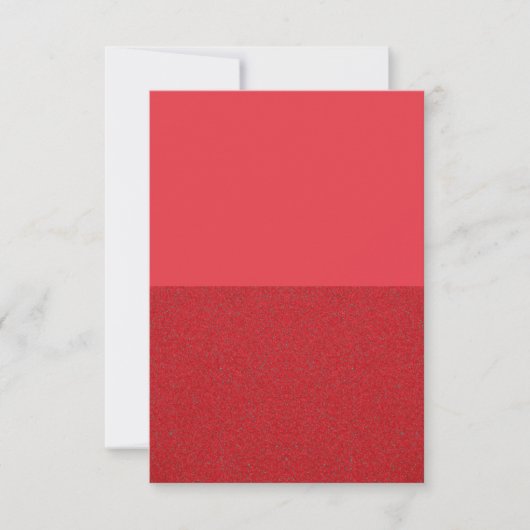 Tomaat Rood Uitnodiging – Mat & Textuur Aangepast (Voorkant)