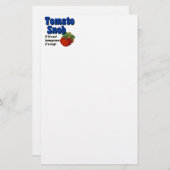 Tomaat Snob Funny Gardener Stationery Briefpapier (Voorkant / Achterkant)