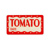  Tomaat Sticker Vegatable Garden Label (Voorkant)