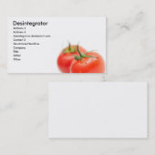 tomaat visitekaartje (Voorkant / Achterkant)