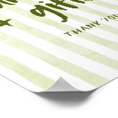 Tomaat Vrijgezellenfeest Kaarten en geschenken Poster (Hoek)