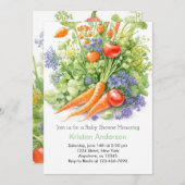 Tomaat Wijngaard Baby shower Kaart (Voorkant / Achterkant)