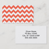 Tomaat Zigzag Visitekaartje (Voorkant / Achterkant)