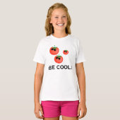 Tomaat - zonnebril, Be cool, Red, Christmas ,Toma T-shirt (Voorkant volledig)